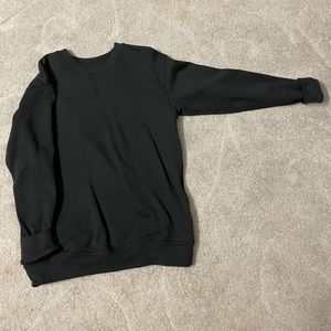 Black lulu lemon crew neck